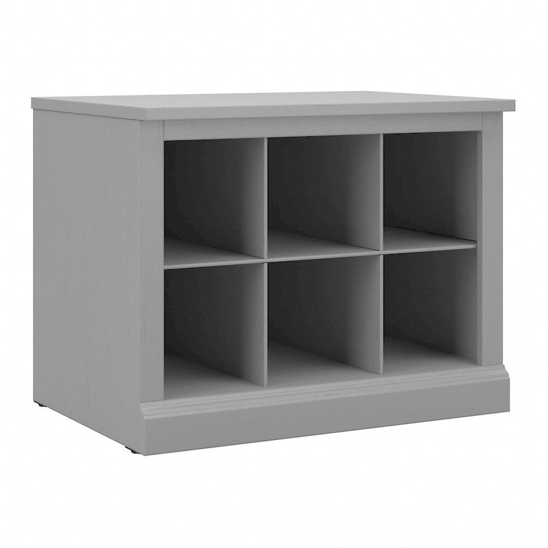 Petit banc à chaussures avec étagère
