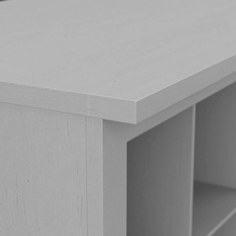 Petit banc à chaussures avec étagère