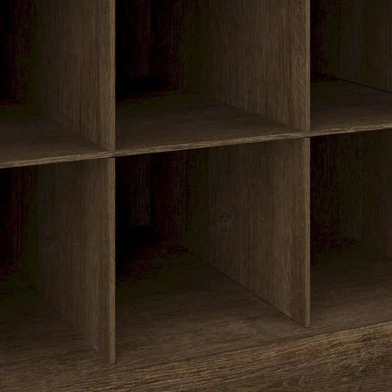 Petit banc à chaussures avec étagère