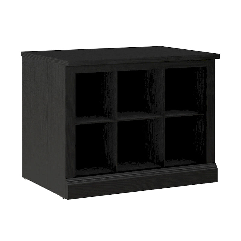 Petit banc à chaussures avec étagère