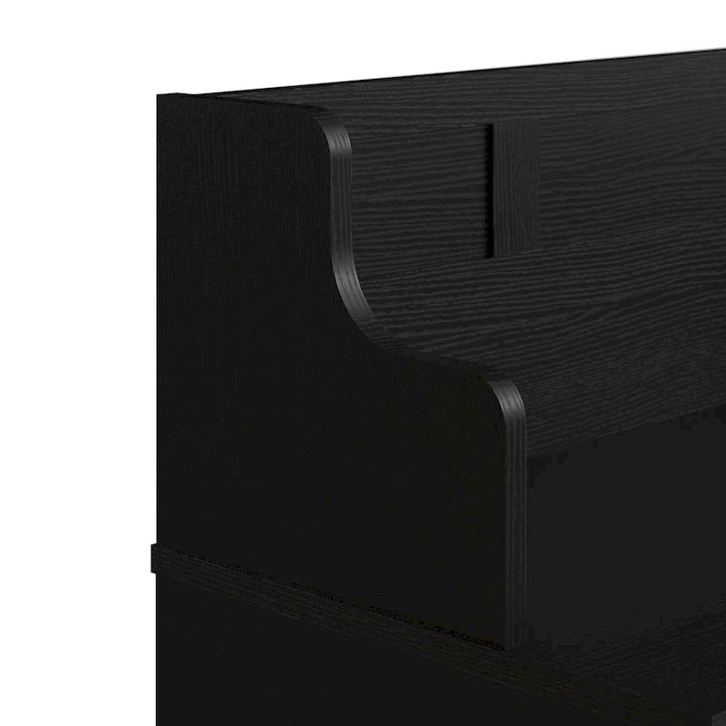 Petit banc à chaussures avec étagère