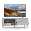 Meuble TV moderne pour téléviseurs 55 pouces avec porte abattante 2