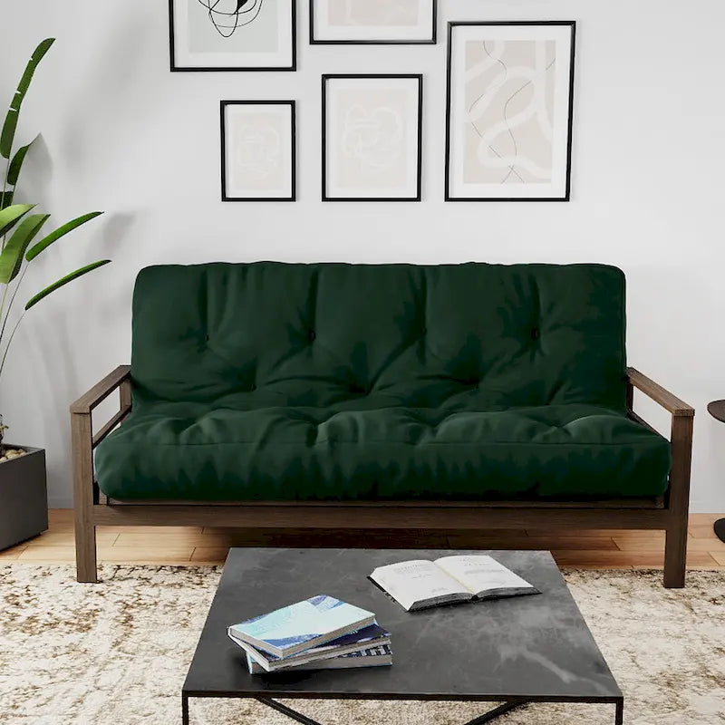 Matelas de futon pleine grandeur en mousse à mémoire de forme et gel