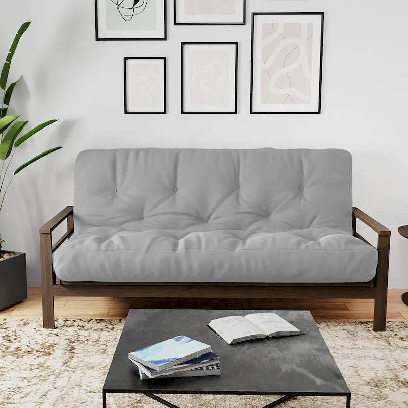 Matelas de futon pleine grandeur en mousse à mémoire de forme et gel