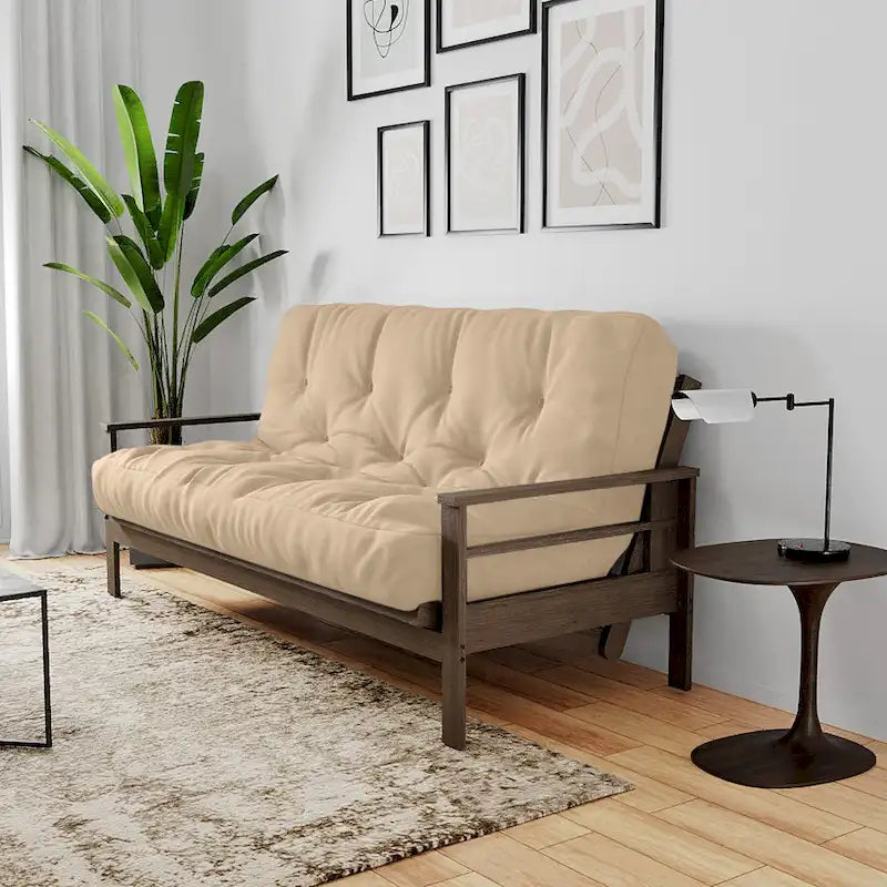 Matelas de futon pleine grandeur en mousse à mémoire de forme et gel