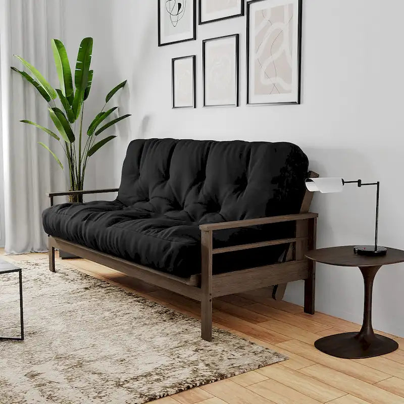 Matelas de futon pleine grandeur en mousse à mémoire de forme et gel
