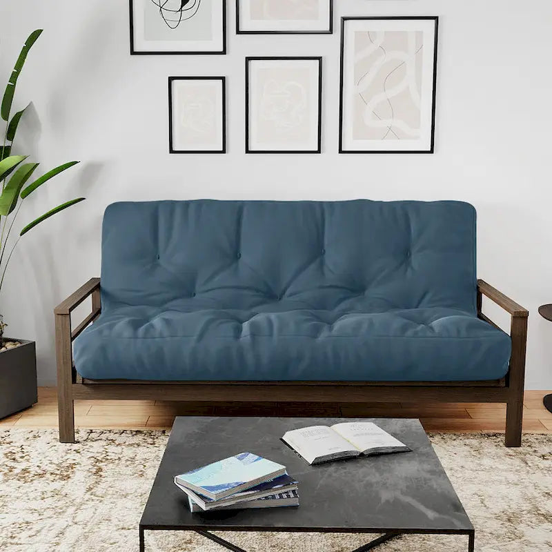 Matelas de futon pleine grandeur en mousse à mémoire de forme et gel
