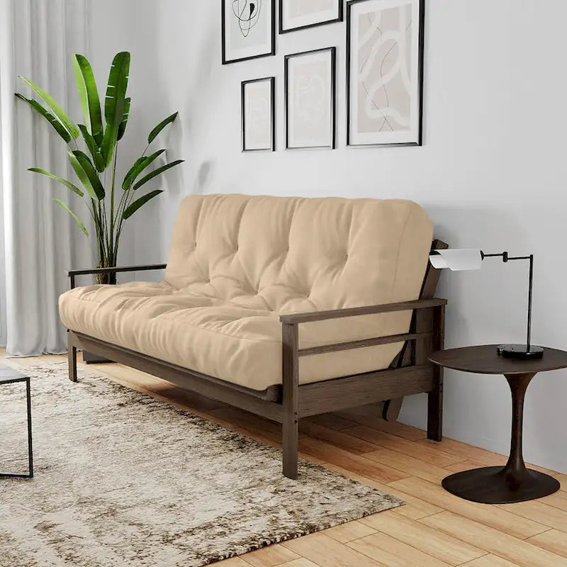 Matelas de futon pleine grandeur en mousse à mémoire de forme et gel