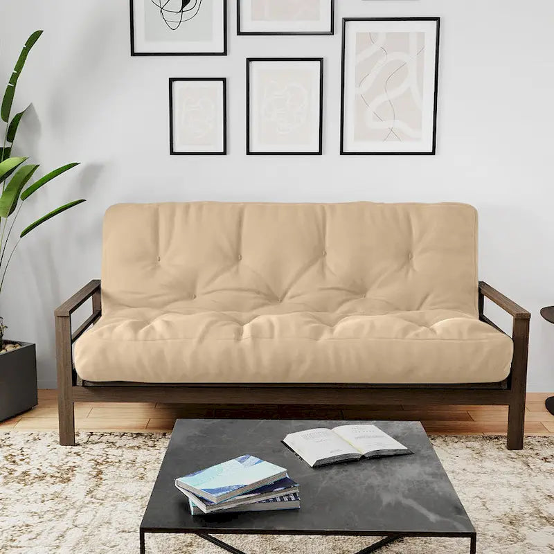 Matelas de futon pleine grandeur en mousse à mémoire de forme et gel