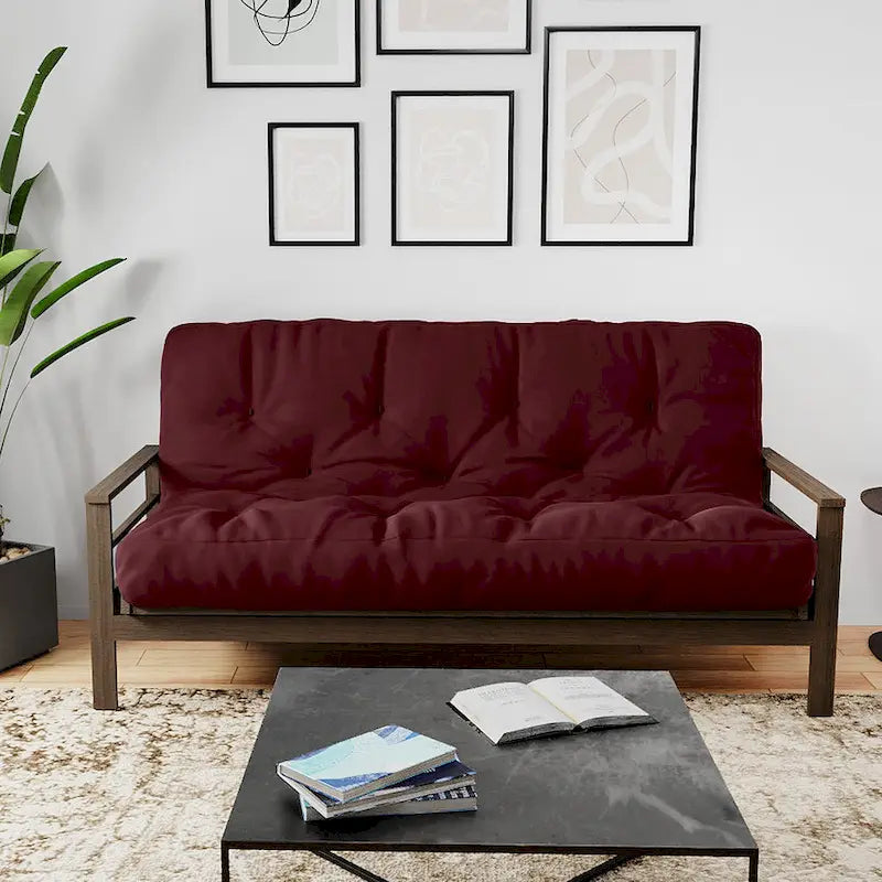 Matelas de futon pleine grandeur en mousse à mémoire de forme et gel