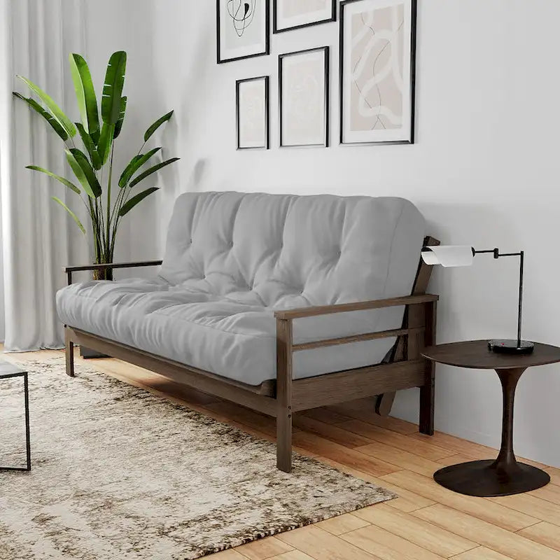 Matelas de futon pleine grandeur en mousse à mémoire de forme et gel