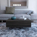 Table basse relevable avec compartiment de rangement caché