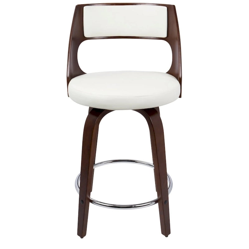 Tabouret de comptoir moderne du milieu du siècle (Lot de 2)