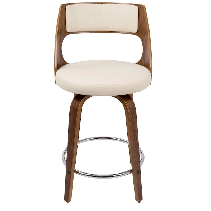 Tabouret de comptoir moderne du milieu du siècle (Lot de 2)