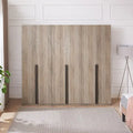 Armoire modulaire moderne autoportante en trois parties