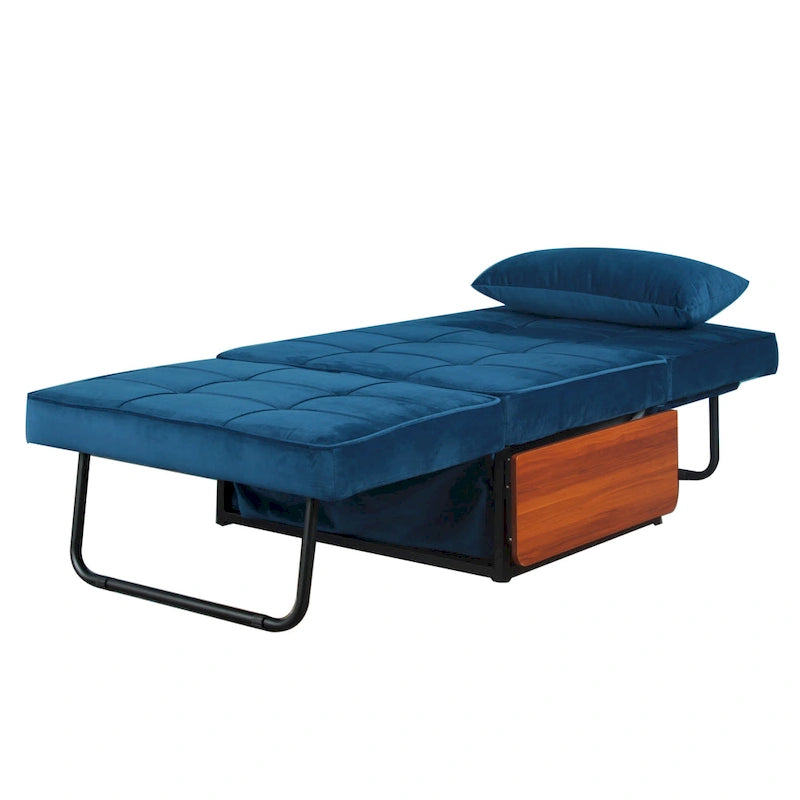 Pouf/canapé-lit convertible modulaire