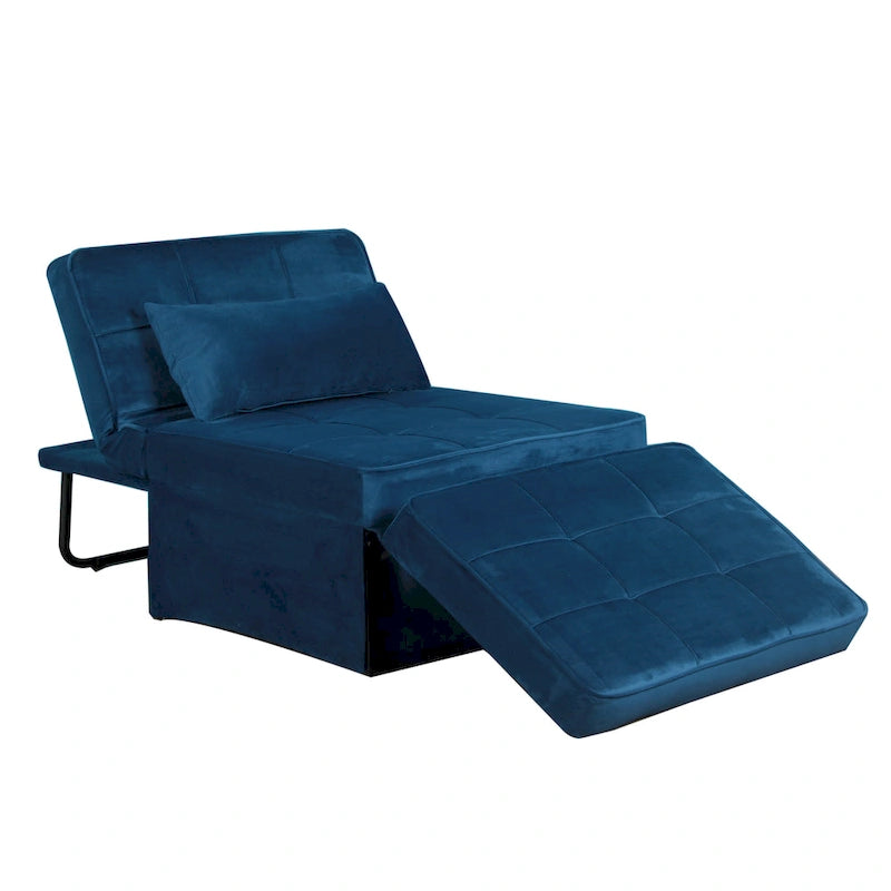 Pouf/canapé-lit convertible modulaire