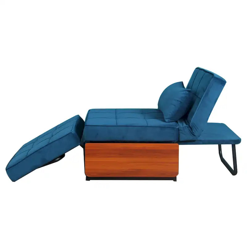Pouf/canapé-lit convertible modulaire