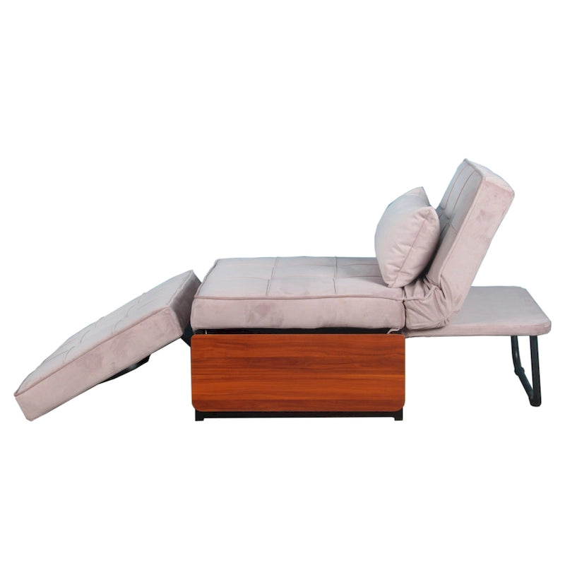 Pouf/canapé-lit convertible modulaire