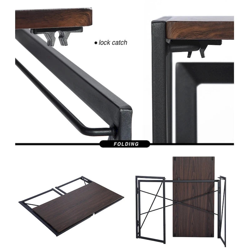 39 Bureau d'étude pliable simple, aucun assemblage requis