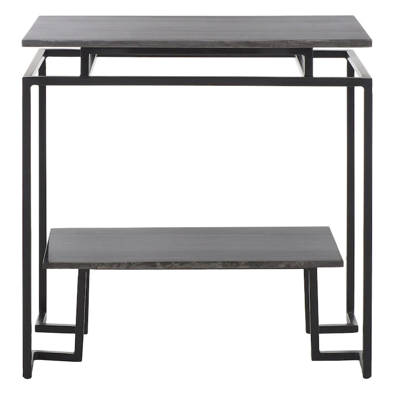 Table d'appoint rectangulaire à plateau unique