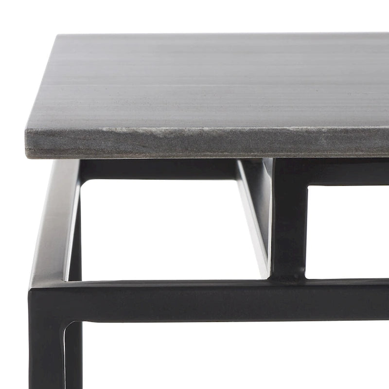 Table d'appoint rectangulaire à plateau unique