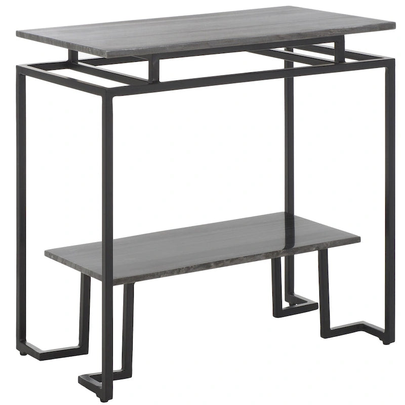 Table d'appoint rectangulaire à plateau unique