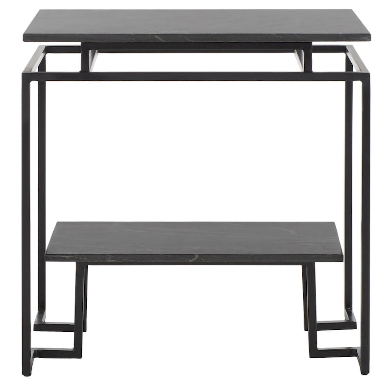 Table d'appoint rectangulaire à plateau unique