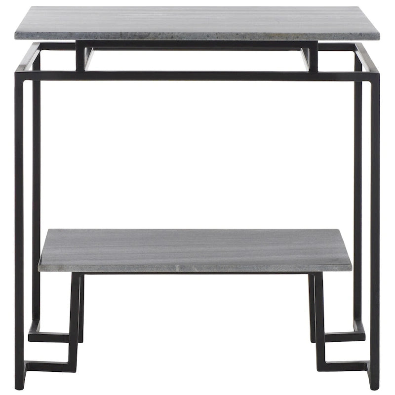 Table d'appoint rectangulaire à plateau unique