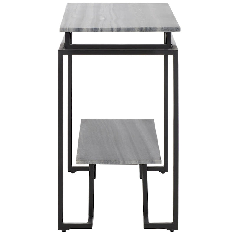 Table d'appoint rectangulaire à plateau unique