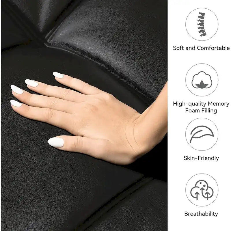 Canapé convertible, futon modulable avec accoudoirs réglables pour studio, appartement, bureau, petit espace