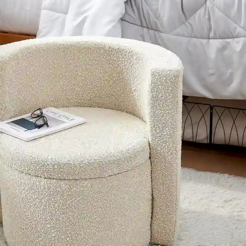 Siège rembourré confortable avec fonction de rangement