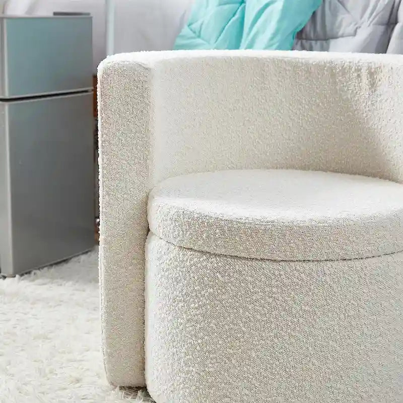 Siège rembourré confortable avec fonction de rangement