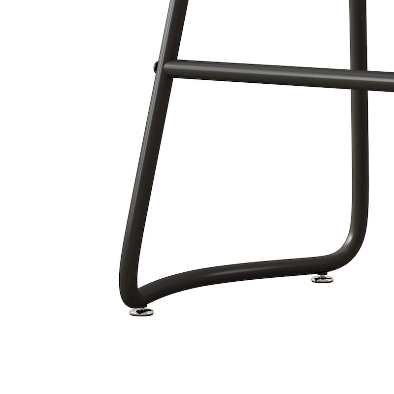 29.52  Lot de 2 tabourets de bar élégants et minimalistes, tabourets de bar hauteur comptoir, pour îlot de cuisine, café, bar, balcon.