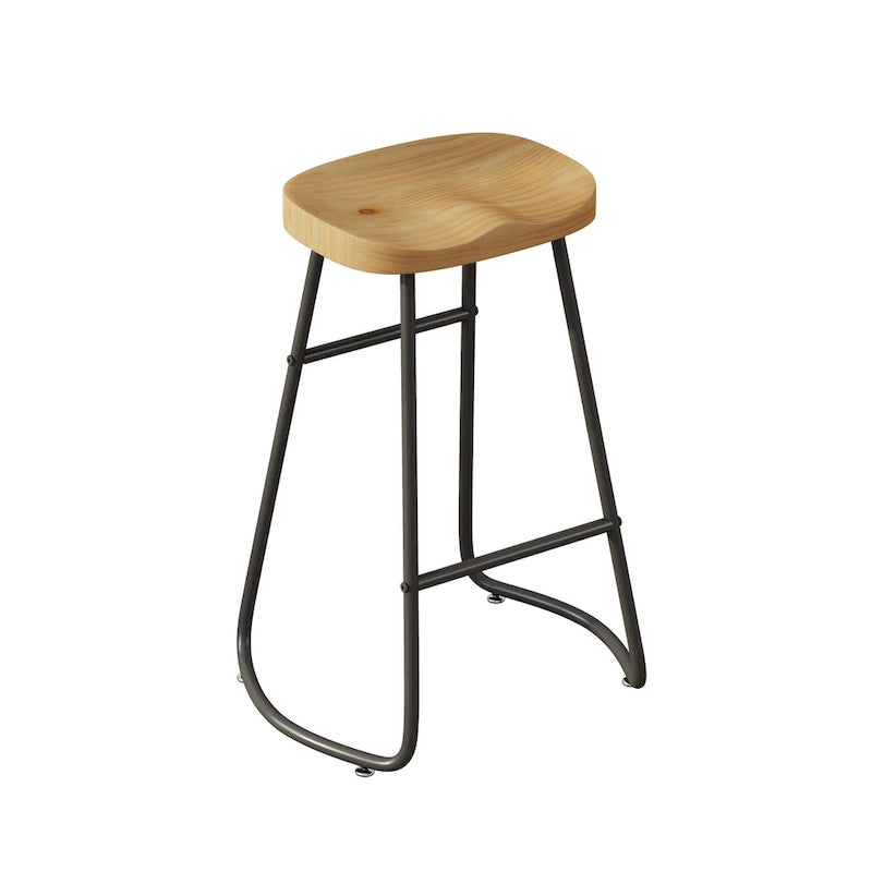 29.52  Lot de 2 tabourets de bar élégants et minimalistes, tabourets de bar hauteur comptoir, pour îlot de cuisine, café, bar, balcon.