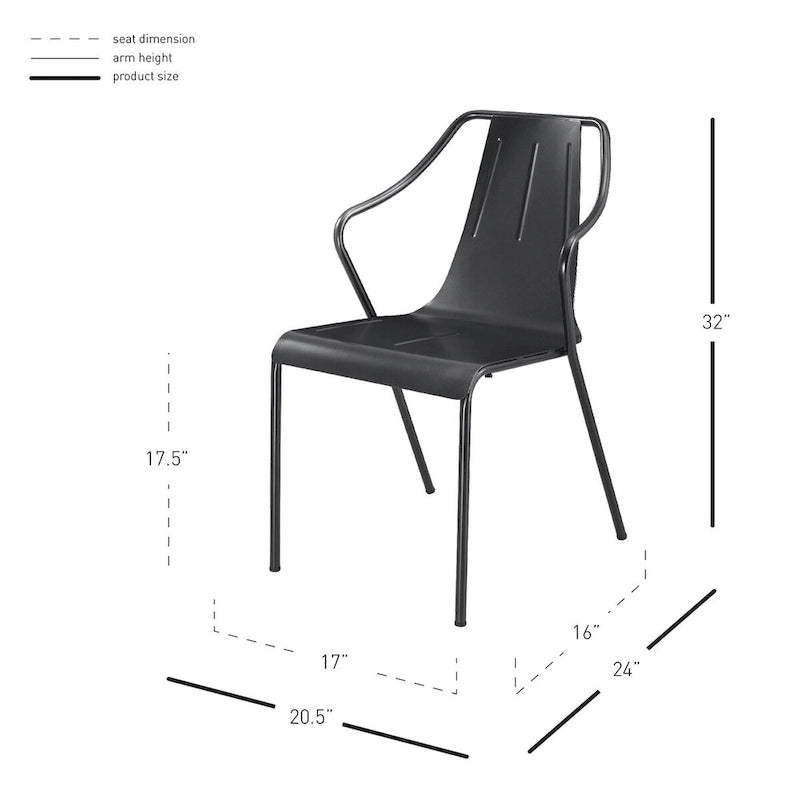 Chaises de salle à manger modernes (lot de 4)