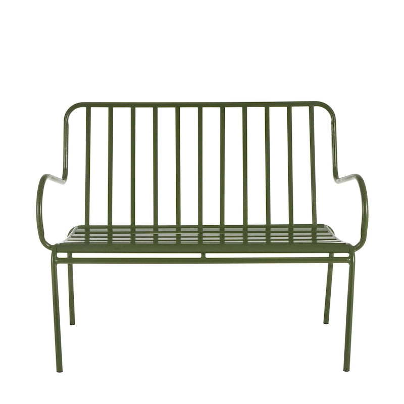 Desserte de bar à 3 niveaux en verre et métal avec barres de protection latérales et poignée – Doré – Roche River Decor